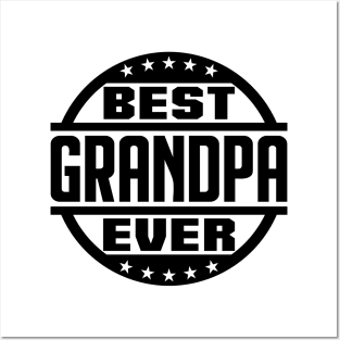 Best Grandpa Ever Posters and Art